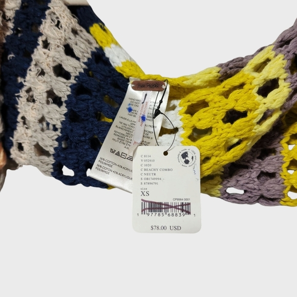 New Free People Gia Crochet Shrug - Beachy Combo - Picture 6 of 9